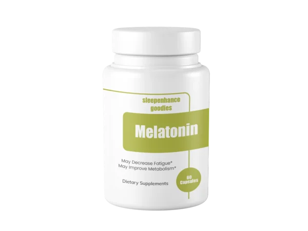 Bottle of 4x Melatonin Capsules 60 Capsules